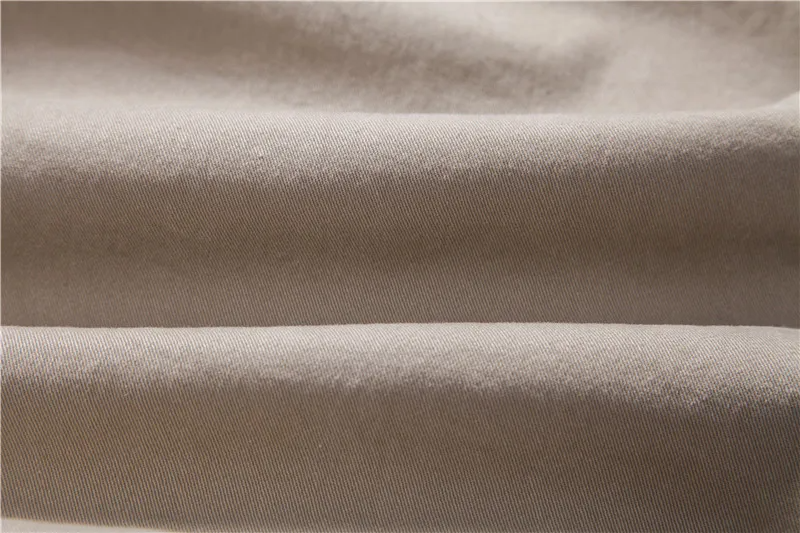 Simple and fashionable men's business all-match cotton solid color trousers comfortable