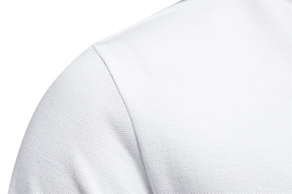 Fashion Men's embroidered light POLO short sleeve