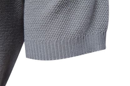 Solid color fashion Men's short-sleeved lapel POLO shirt