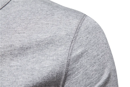 Fashion Men's Slim Fit Solid Color Round Neck Short Sleeve T-Shirt