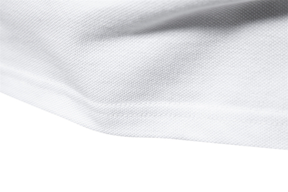 Fashion Men's embroidered light POLO short sleeve