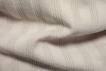 Men's lapel short-sleeved sweater