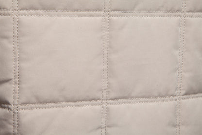 Solid color business men's stand collar jacket warm and thick white goose down