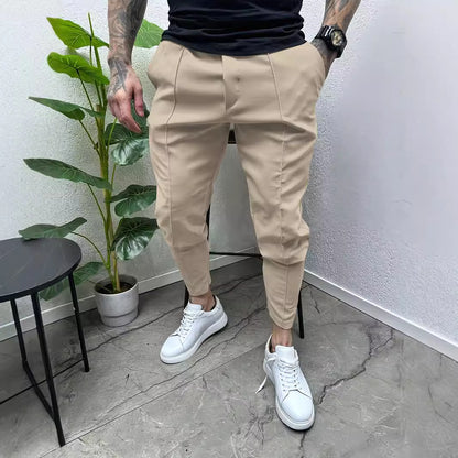 Casual slim fit overalls outdoor trendy trousers fitness pants