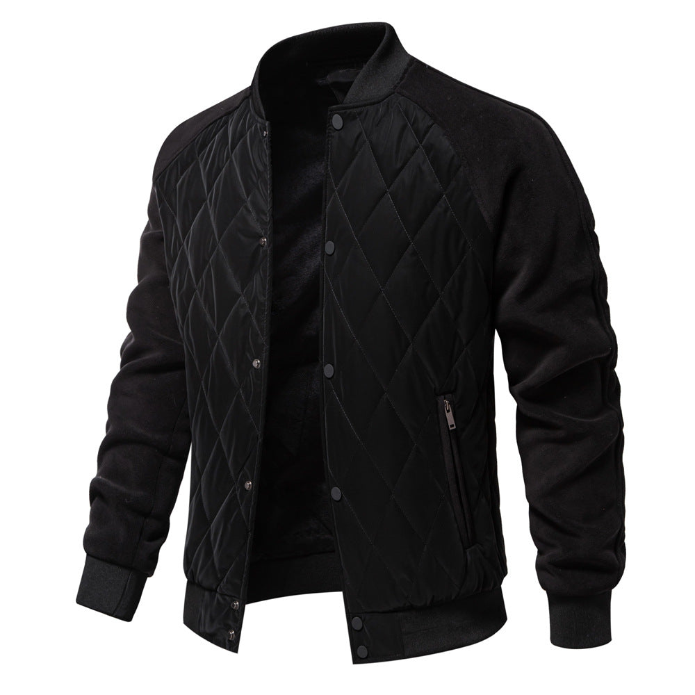 Casual Fashion Men's Thick Wool Jacket
