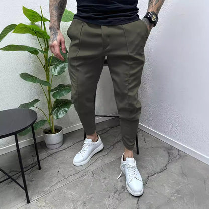 Casual slim fit overalls outdoor trendy trousers fitness pants