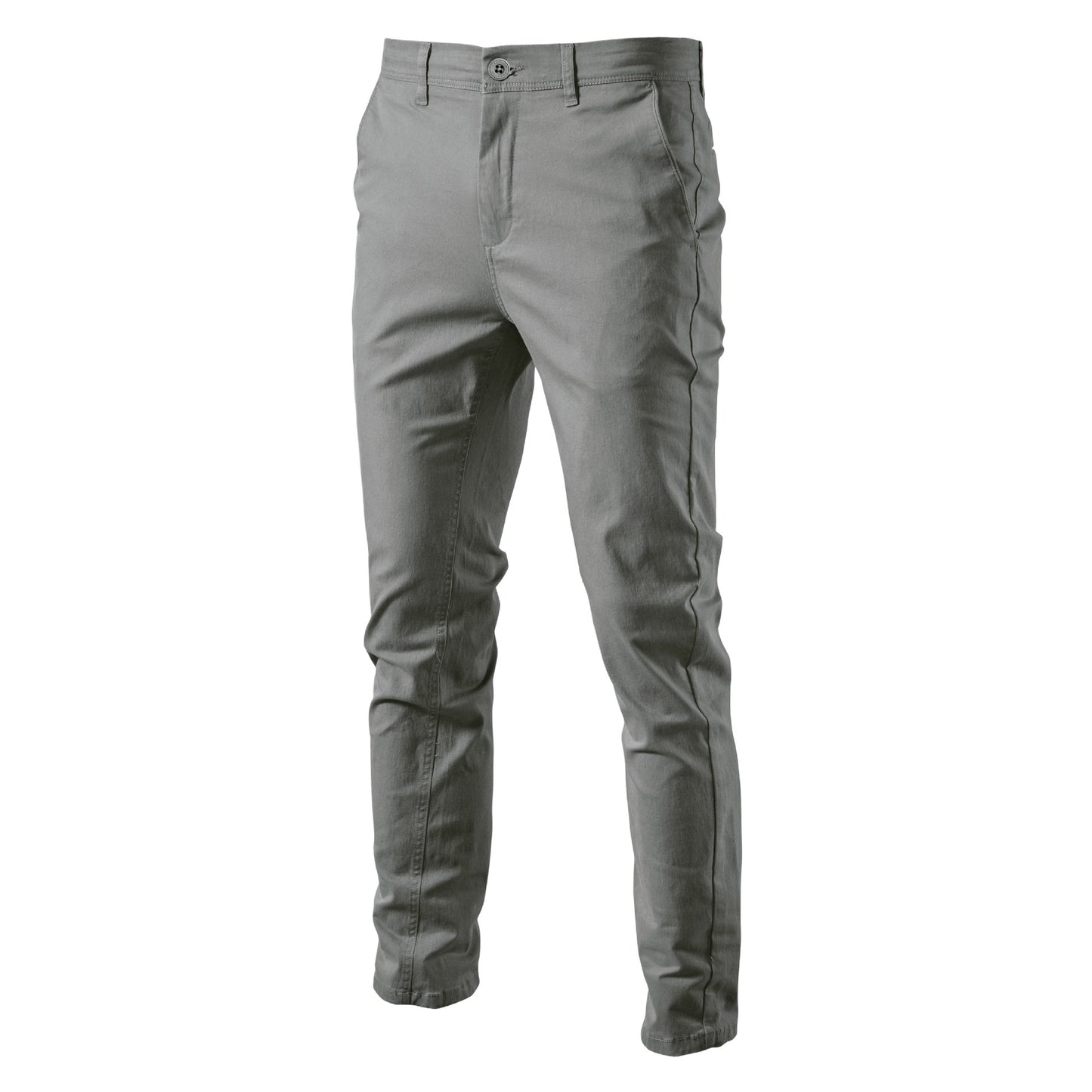 Simple and fashionable men's business all-match cotton trousers